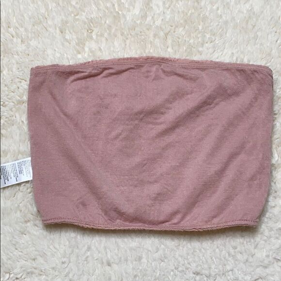 Urban Outfitters pink crop top with flower pattern size L - Picture 9 of 10